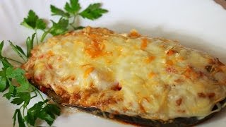 Ну оОчень вкусные  Фаршированные Баклажаны запеченные в духовке [upl. by Euqininod]