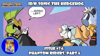 IDW Sonic The Hedgehog 74  A Comic Review by Megabeatman [upl. by Rodablas]