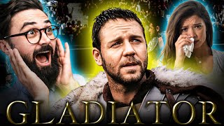 Are You Not ENTERTAINED Gladiator  First Time Watch  Movie Reactions [upl. by Callahan]