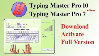 Typing master kaise download kare How to download typing master for free full version Crack 100 [upl. by Eaneg226]