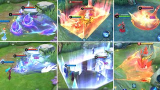 GAMEPLAY SEMUA SKIN AURORA REVAMP  MAKIN HD HERO OP GA BISA MATI PUNYA PASIF MIRIP NANA [upl. by Id]