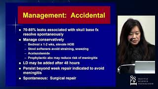 CSF Rhinorrhea Diagnosis and Management in 2019  Jivianne T Lee MD [upl. by Ahsiak674]