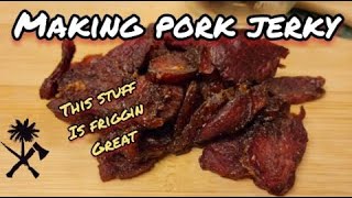 How to Make an Asian Pork Jerky Using the Meat Dehydrator [upl. by Laraine278]