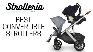 Best Strollers that Convert to a Double  SingletoDouble Strollers for Toddler and Newborn [upl. by Ynelram]