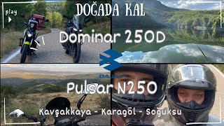 Dominar 250 ve N 250 ile uzun tur  KavÅŸakkaya  KaragÃ¶l  SoÄŸuksu [upl. by Jacquelynn856]