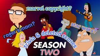 American Dad  SEASON TWO  Deleted Scenes amp Trivia [upl. by Ellehctim544]