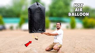 How To Make Hot Air Balloon At Home  Easy  Sky Lantern [upl. by Grubb]