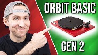 BEST Record Player For Beginners  UTurn Orbit Basic Gen2 [upl. by Semajwerdna]