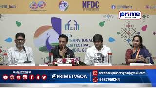 Press Conference by Best Web Series OTT Award 2024 Jury at IFFI 2024 [upl. by Maegan]