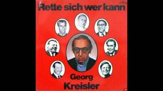 Georg Kreisler  Ich soll immer was Lustiges schreiben  Rette sich wer kann [upl. by Peta941]