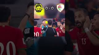 Oman vs Malaysia  World Cup Qualification 2024 [upl. by Galan]