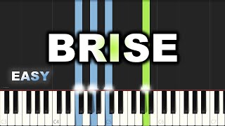 Brise  EASY PIANO TUTORIAL BY Extreme Midi [upl. by Ainat]