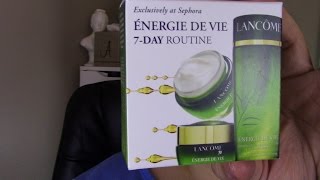 Lancome Energie De Vie 7 Day Test Does this thing really work  Beautify Your Life [upl. by Lainad]