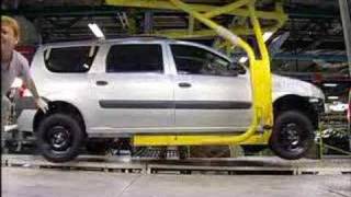 Production of Dacia Logan MCV [upl. by Odicalp]