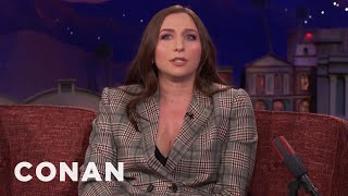 Chelsea Perettis Childhood Crush On Andy Samberg  CONAN on TBS [upl. by Dalli]