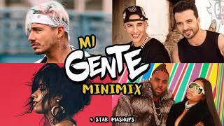 MI GENTE Minimix J Balvin Luis Fonsi Camila Cabello Jason Derulo Nicki Minaj Daddy Yankee [upl. by Basilius926]