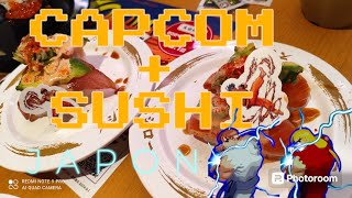 JUGANDO STREET FIGHTER MIENTRAS COMO SUSHI JAPON [upl. by Reis]