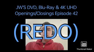 JWs DVD BluRay amp 4K UHD OpeningsClosings Episode 42 REDO [upl. by Alliuqaj]