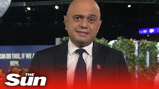 Covid19 UK Javid refuses to rule out mandatory booster jabs for travellers [upl. by Reichert]