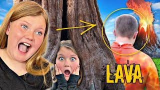 REACTING to Our MOST POPULAR Video LAVA MONSTER With Uncle Derek [upl. by Enimasaj]