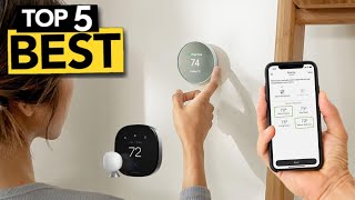 TOP 5 Best Smart Thermostat  2024 Buyers Guide [upl. by Xed]