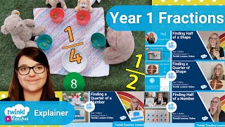 Fun Ways to Teach Year 1 Fractions [upl. by Garaway]