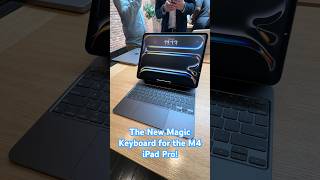 The New M4 iPad Pro Magic Keyboard  First Look apple ipadpro magickeyboard [upl. by Luben273]