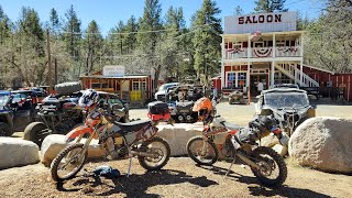 PART ONE Dirt biking from Lk Pleasant to Crown King the back way [upl. by Ylrebmit]