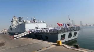 Independence Day Celebrations  Indian Navy Warships in Australia [upl. by Machute595]