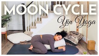 20 minute Yin Yoga For Your Period  Menstrual Cramps Relief [upl. by Eitirahc]