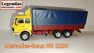 Deagostini  Legendás Teherautók a múltból 18szám  MercedesBenz NG 2236 [upl. by Lathan]