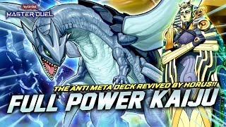 BREAK ALL META DECK  HORUS KAIJU THE OMNI NEGATE COMBO IS BROKEN  Master Duel [upl. by Issak]