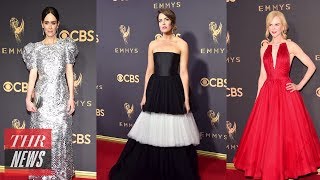 Emmys 2017 The Full Fashion RoundUp  THR News [upl. by Kunkle713]