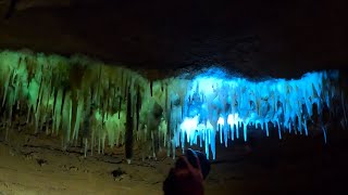 Glowing Crystals Inside a Locked Up Cave [upl. by Assiluy]