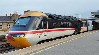 The LAST EVER Crosscountry HST Pines express at Sheffield [upl. by Ardnohs977]