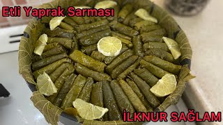 Etli Yaprak SarmasıLokum Gibi Dağılmadan Pişen Etli Sarma Nasıl Yapılır💯Sarma TarifleriEtli Sarma [upl. by Leumhs]