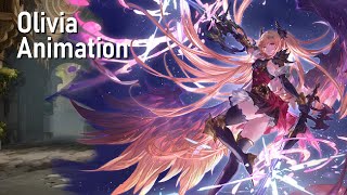 Earth Olivia GBF Animation Showcase [upl. by Egwan]