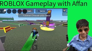 ROBLOX another Game play with Little Affan  Nawabzaade Gamers [upl. by Fleck614]