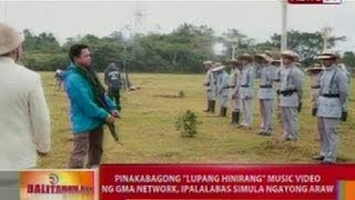 BT Pinakabagong Lupang Hinirang music video ng GMA Network ipalalabas simula ngayong araw [upl. by Anuahc]