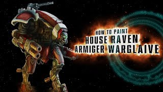 How to paint House Raven Armiger Warglaive [upl. by Ranna535]