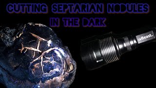 Cutting Septarians with UvBeast [upl. by Nodnas]