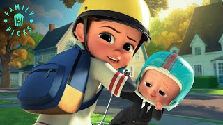 Tim and Boss Baby Rush to the Airport  The Boss Baby [upl. by Notsehc]