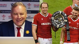 Wales rugbys Wayne Pivac on Triple Crown Maro Itoje amp Grand Slam  Six Nations 2021  RugbyPass [upl. by Canon]