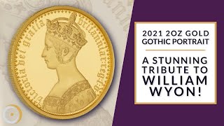 2021 Gothic Crown Victoria Portrait 2 oz Gold Proof Coin [upl. by Oliy650]