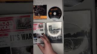 Killzone PS2 Collectors Edition steelbook centerstage scs shorts [upl. by Ydde]