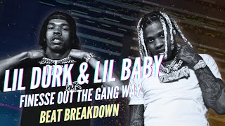 Beat Breakdown  Finesse Out The Gang Way Lil Durk ft Lil Baby FL Studio [upl. by Nyrret]