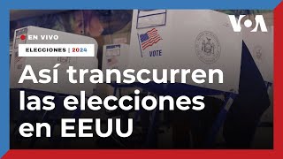 EN VIVO  Así transcurren las elecciones Estados Unidos 2024 [upl. by Adnohrahs272]