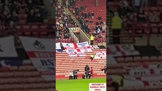 Bristol Rovers Fans Travel 185 miles to watch Barnsley Fc V Bristol Rovers Fair play bristolrovers [upl. by Siana897]