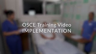 OSCE Training Video  Implementation [upl. by Llehcam]