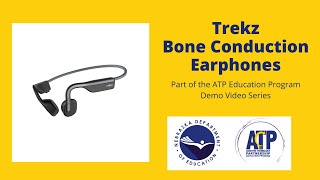 Demonstration  Trekz Bone Conduction Headphones [upl. by Egroj]